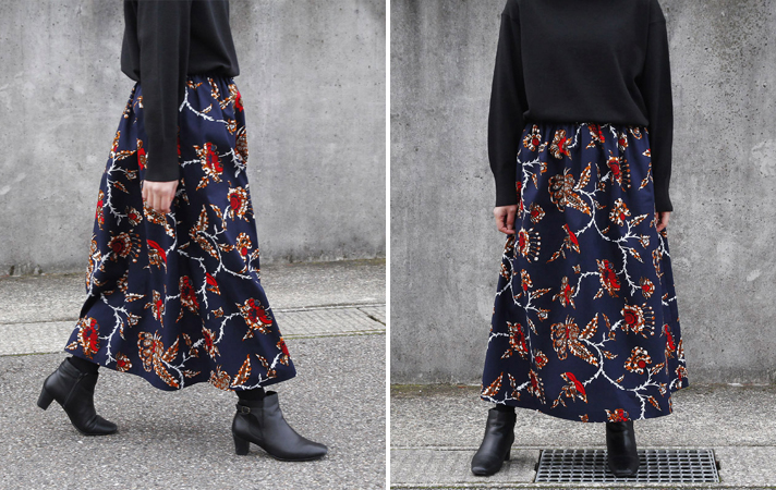 アフリカンロングスカート